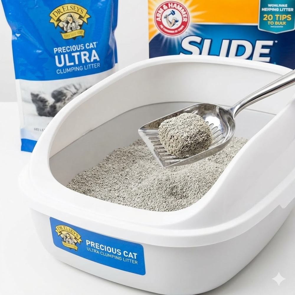 blue-label-Dr-Elsey-litter